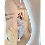 Chemise Lucia Azul Bebê
