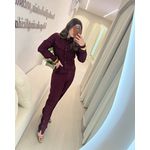 Conjunto Agatha Bordô