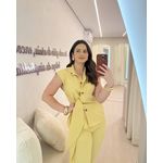 Conjunto Aurora Amarelo Manteiga