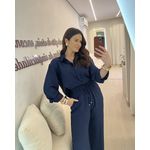 Conjunto Ava Azul Marinho