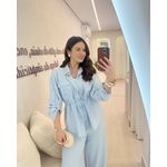 Conjunto Cecí Azul Bebê