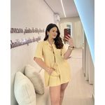 Conjunto Deise Amarelo Manteiga