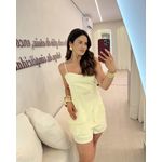 Conjunto Dri Amarelo Manteiga