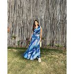 Conjunto Eliane Estampado Azul/verde