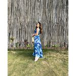 Conjunto Eliane Estampado Azul/verde