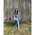 Conjunto Eliane Estampado Azul/verde