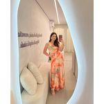 Conjunto Eliane Estampado Laranja
