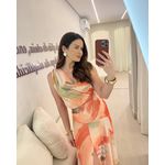 Conjunto Eliane Estampado Laranja