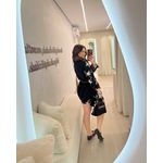 Conjunto Flora Preto