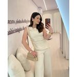 Conjunto Glaucia Creme