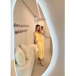 Saia Melissa Amarelo Manteiga
