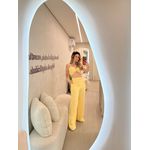 Top Paola Amarelo Manteiga