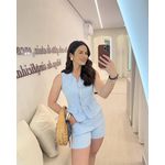 Conjunto Vivi Azul Claro