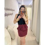 Saia Paloma Bordô