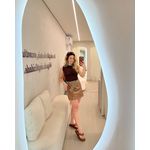 Saia Lia Cinto Boho Marrom