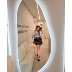 Saia Lia Cinto Boho Preto