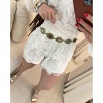 Shorts Renda Kate Branco