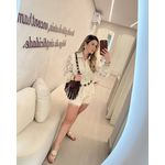 Shorts Renda Kate Creme