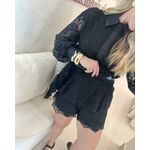 Shorts Renda Kate Preto
