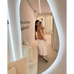 Vestido Ester Nude/branco