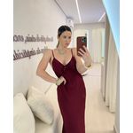 Vestido Gisele Cereja