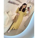 Vestido Ivone Ocre
