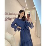 Vestido Lesle Azul Marinho