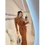 Vestido Nó Taísa Ml Terracota