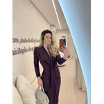 Vestido Nó Taísa Ml Roxo
