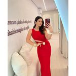 Vestido Solares Vermelho