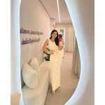 Vestido Solares Amarelo Manteiga