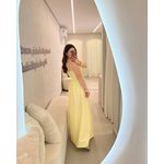 Vestido Vivian Amarelo Manteiga