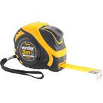 Trena curta de aço, autotrava, 3 m x 16 mm, VONDER Plus