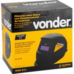 Máscara para solda com escurecimento automático, tonalidade 11 VONDER