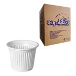 Copo Plástico Para Café Branco Ps 50ml Copoplast (5000 Unidades)