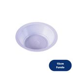 Prato Descartável Plástico 15cm Fundo Copoplast (10 Un.)