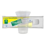 Copo Plástico Pp Liso 250ml Rioplastic - 50 Unidades