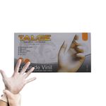 Luva De Vinil Com Pó Médiatalge- 100 Unidades