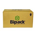 Embalagem Plástica Com Tampa Para Bolos e Tortas BP32M Preta Bipack - 100 unidades