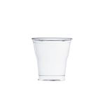 Copo Plástico Crystal 150ml Bello - 25 Unidades