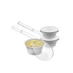 Espátula Para Patê Descartável Plastilânia 13cm (25 Unidades)