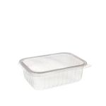 Pote Marmita Fit Retangular C/ Tampa 500ml Prafesta (144 Un.)
