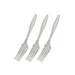 Garfo Descartável Master Cristal Plastilânia - 50 Unidades