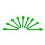 Colherzinha Piccolo Verde Plastilânia - 100 Unidades