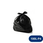 Saco De Lixo Preto 100l P-4 Casem - 100 Unidades