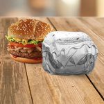 Papel Acoplado Para Lanche Com Película 36x45cm Pluma - 500 Unidades