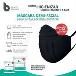 Máscara Reutilizável Pff2 Preta Bmask - 01 Unidade