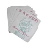 Envelope De Papel Estampado Para Pizza De 25cm - 250 Unidades