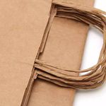 Sacola De Papel Kraft Gg Cromus 39x32x16cm (50 Unidades)