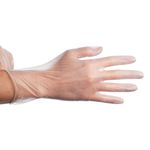 Luva Descartável Tpe Soft Transparente Pequena Talge - 100 Unidades